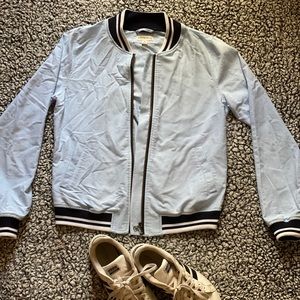 Blue Bomber Jacket